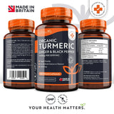 Bio kurkuma 1340 mg s čiernym korením a zázvorom /180 kapsúl, 90 dávok/ <tc>Nutravita</tc>