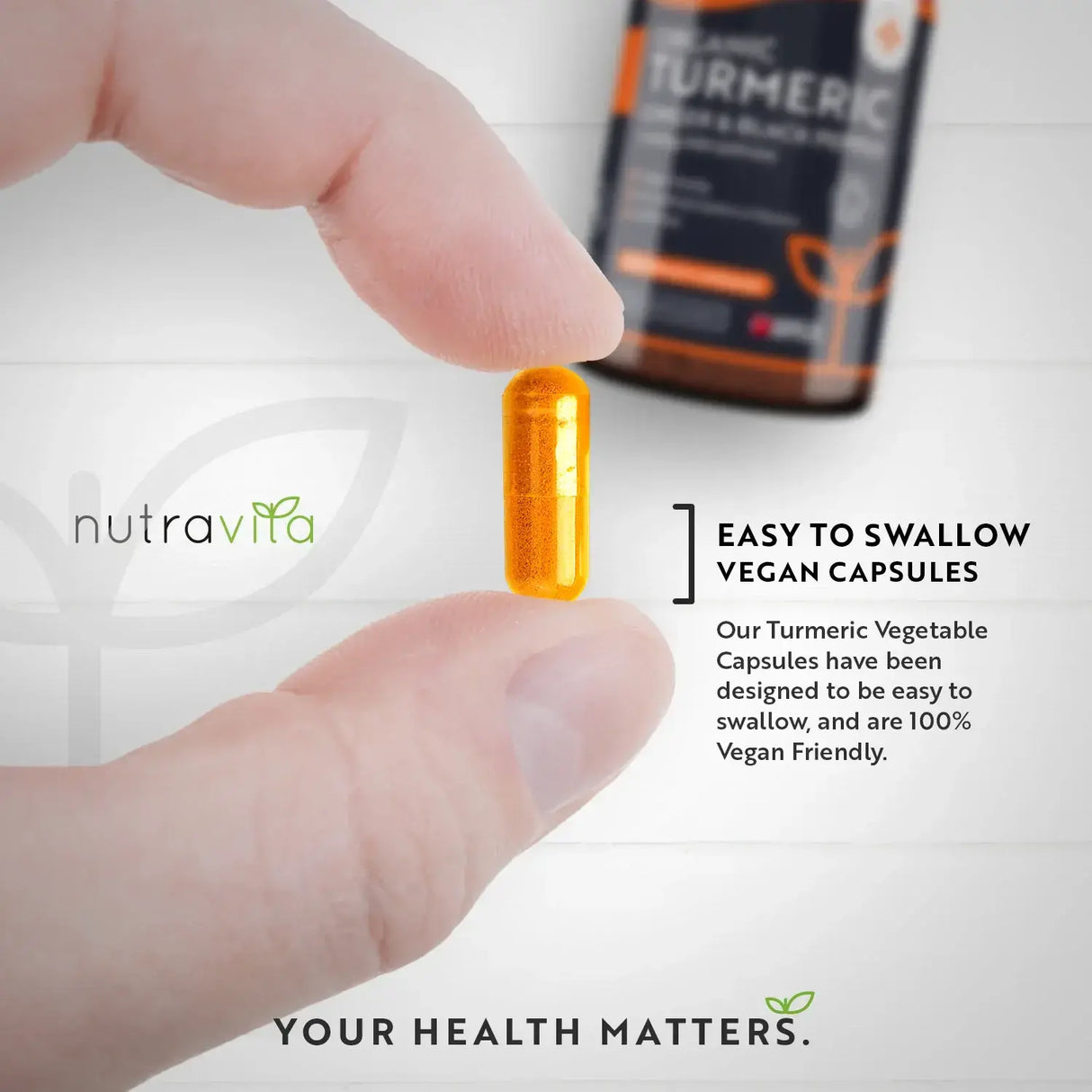 Bio kurkuma 1340 mg s čiernym korením a zázvorom /180 kapsúl, 90 dávok/ <tc>Nutravita</tc>