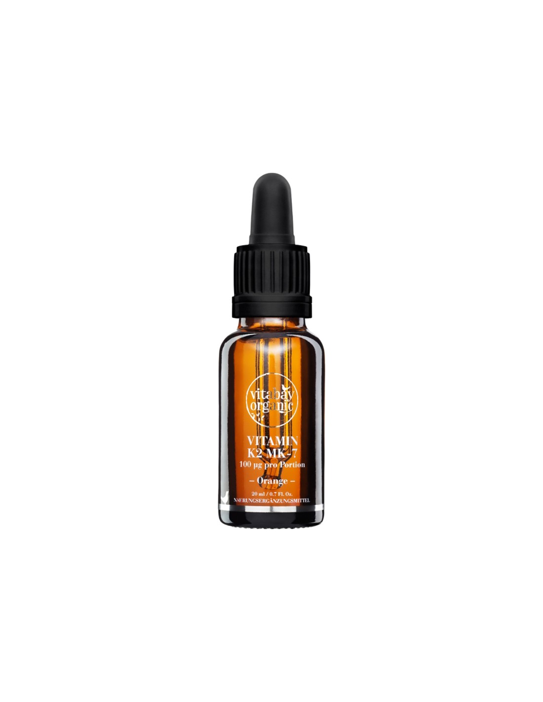 Organický vitamín K2 tekutý - Vitamín K2 tekutý (organický) 100 µg, 20 ml <tc>Vitabay</tc>