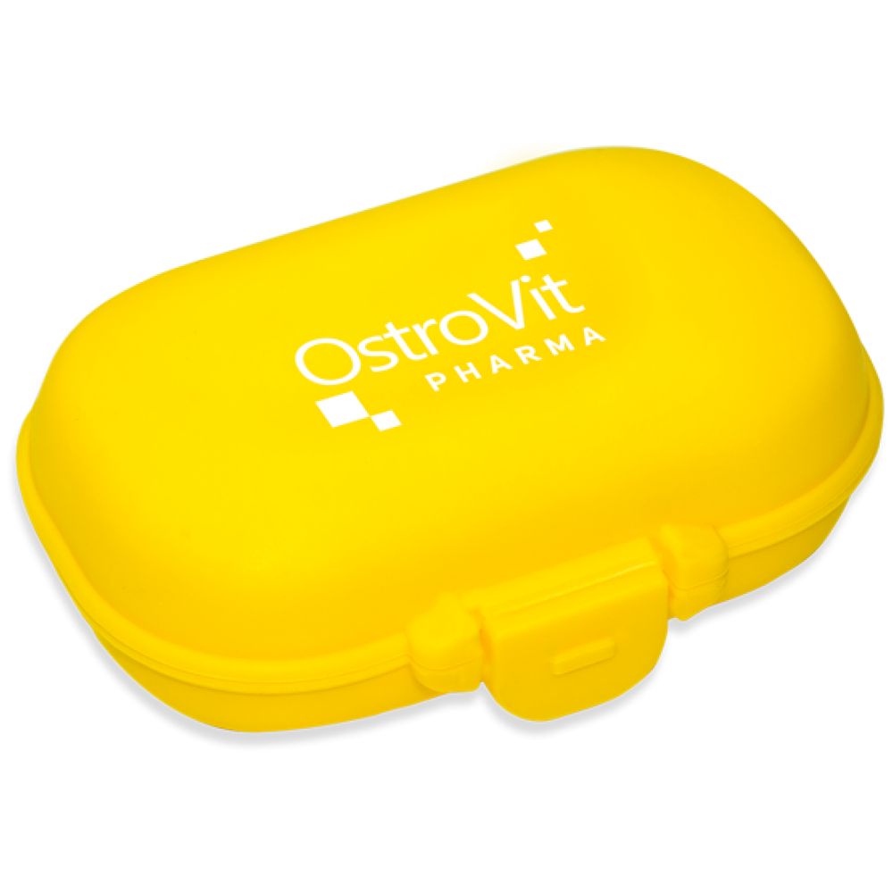 <tc>OstroVit</tc> Pillbox / Krabička na kapsuly / Žltá