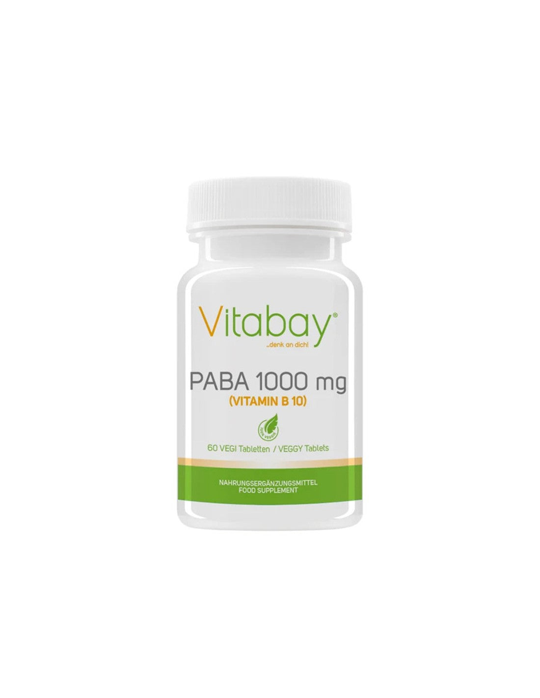 PABA (vitamín B10) - kyselina paraaminobenzoová, 1000 mg x 60 tabliet