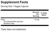 PQQ 10 mg / pyrrolochinolín Quinón - 30 kapsúl