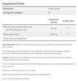 PQQ 40 mg extra sily | s kyselinou alfa -liporovou 200 mg - 50 kapsúl
