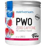 PWO Zero Cafein | Stimulovaný prášok pred tréningom-280 gramov