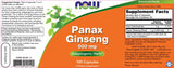 Panax Ginseng 500 mg - 100 kapsúl