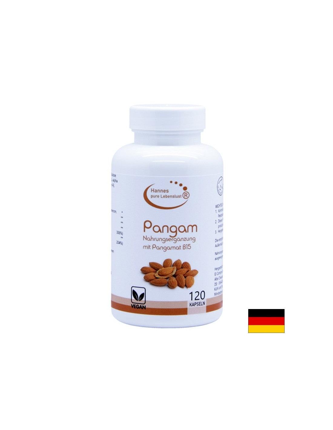 Pangam Nahrungsegänzung MIT Pangamat B15 - Pangam (vitamín B15), 120 kapsúl el compra