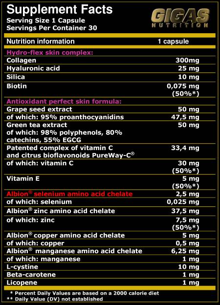 Perfect Skin Hydro -komplex - 30 kapsúl