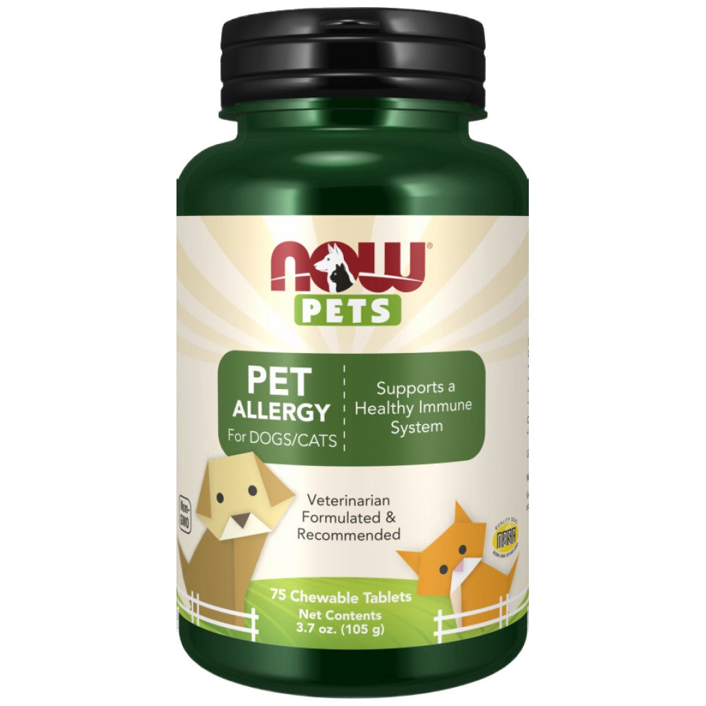PET Allergy Lumable Tablets Pre psov a mačky - 75 žuvateľných tabliet