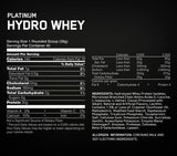 Platinum Hydro srvátka 3,5 libier. - 1 600 kg