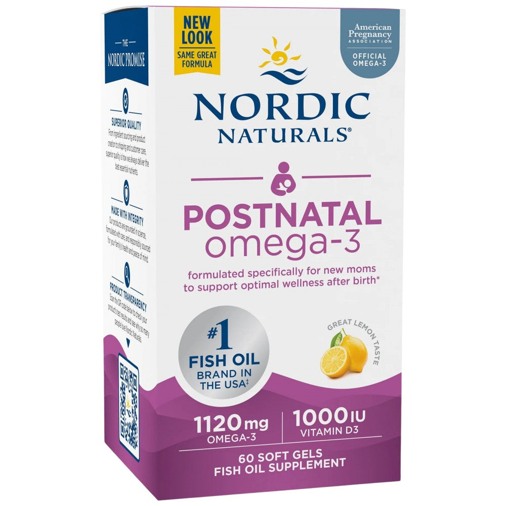 Postnatálne omega -3 - 60 softgels