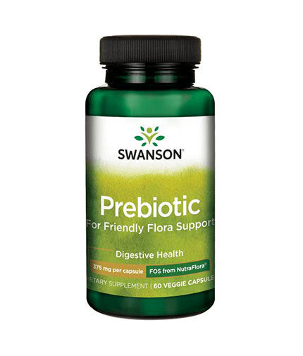 Prebiotic pre priateľskú podporu flóry 375 mg - 60 kapsúl