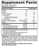 Prenatálne dha gummy žuvanie 600 mg - 27 ďasien