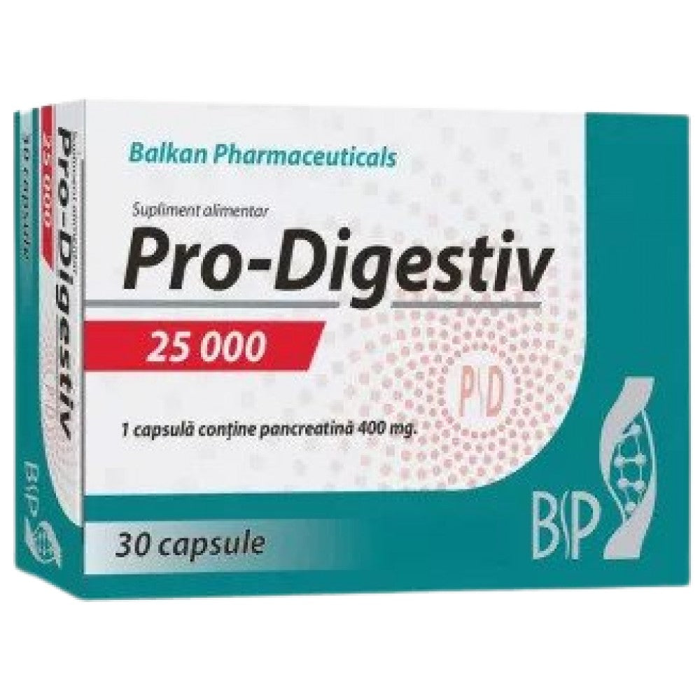 Pro-Digestiv 25000 | Pankreatína 400 mg - 30 kapsúl