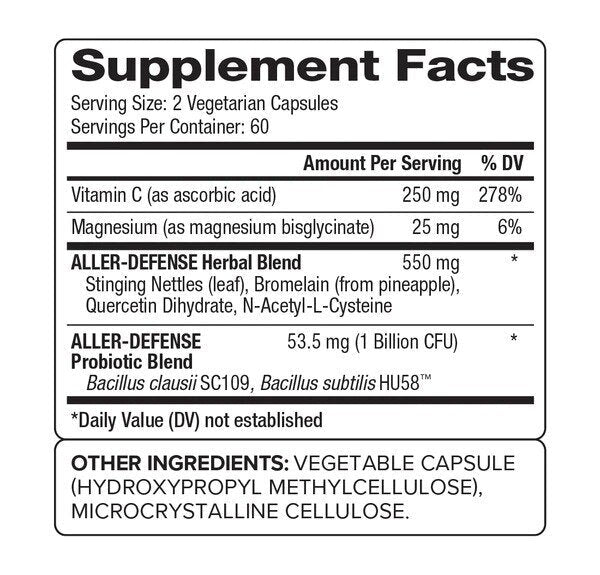 <tc>Probiogen</tc> Aller Defense Probiotic - Probiotikum - 120 kapsúl