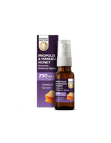 Propolis & Manuka Honey Imunity Defense Spray 250 Med/ krk s propolisom (250 Med), Manuka Honey a vitamín D3, 20 ml