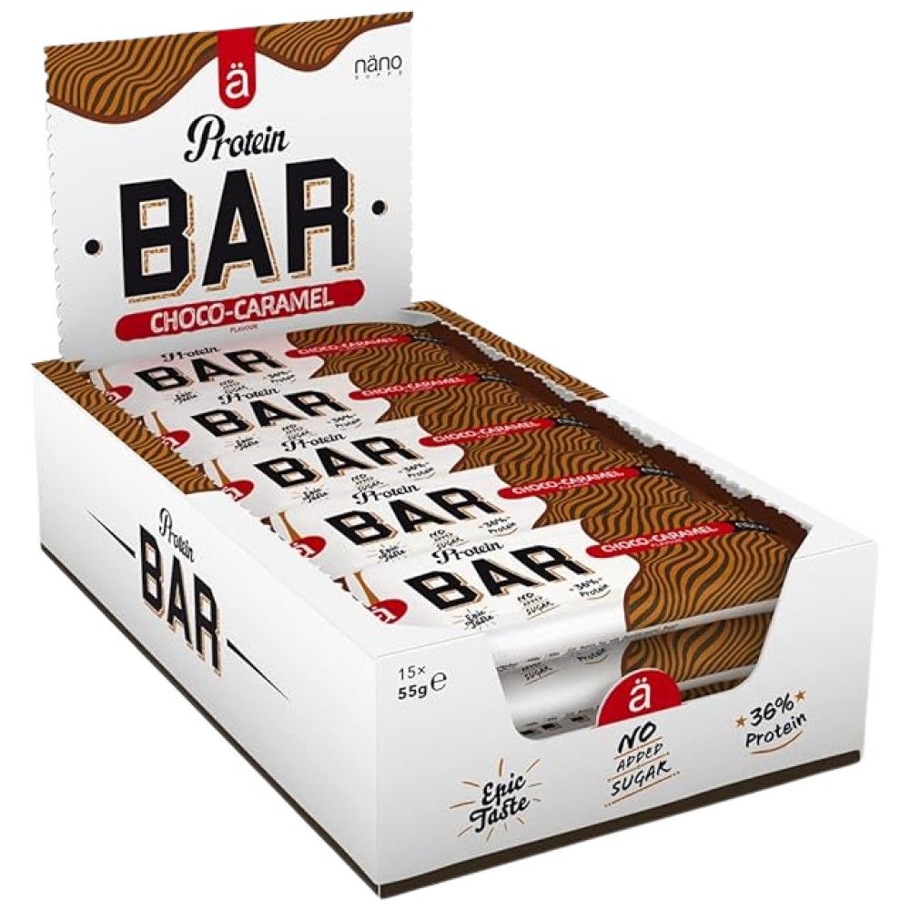 Proteínový bar Žiadny pridaný cukor - 15 x 55 gramov