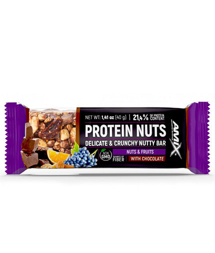 Proteínové orechy chrumkavé orechové tyčinky/40 g