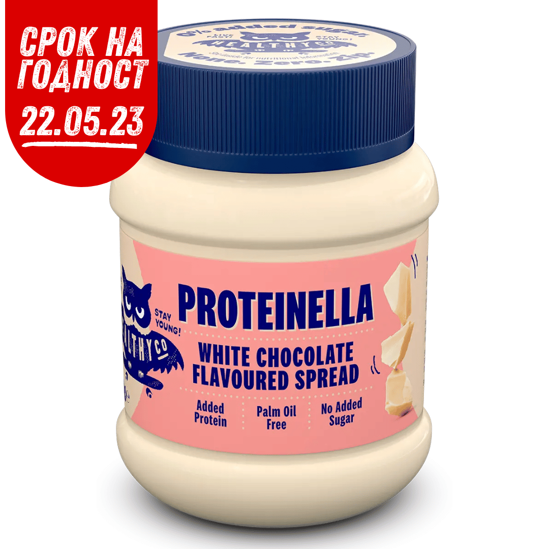 Proteinella biela čokoláda 400 g - tekutá biela čokoláda bez pridaného cukru a bez palmového oleja