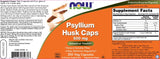 Psyllium šupky čiapky 500 mg - 200 kapsúl