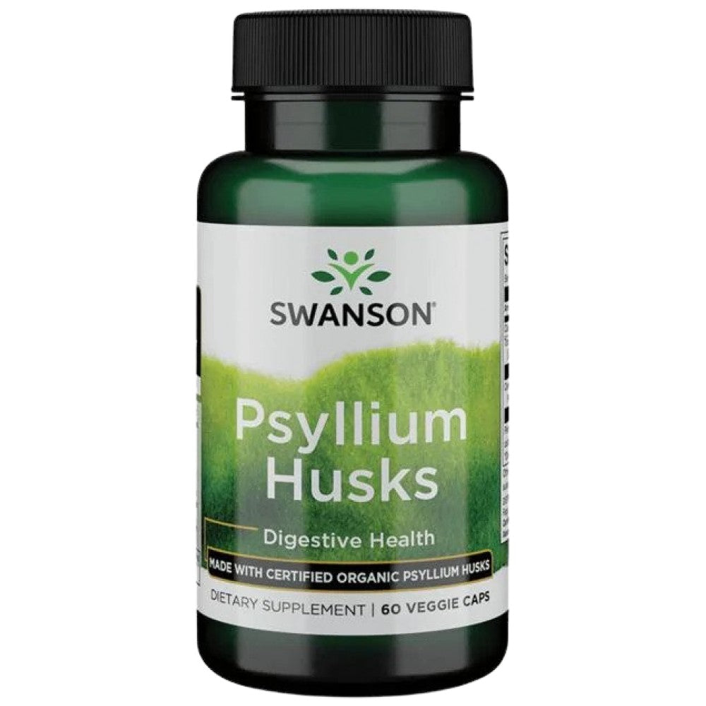 Psyllium Plátky 625 mg 60 kapsúl