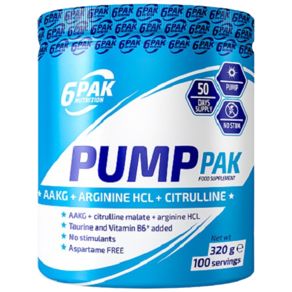 Pump pak [320 gramov, 40 porcií]