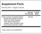 Fialové antioxidanty ovocie a vegetariánsky komplex 400 mg - 60 kapsúl