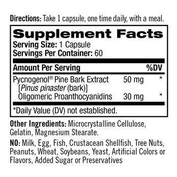 Pycnogenol 50 mg 60 čiapky
