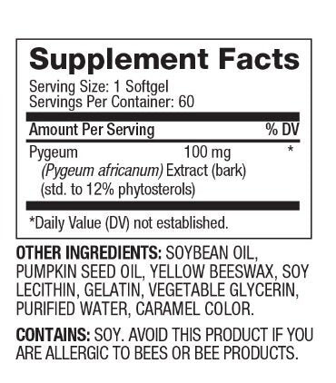 Pygeum / 60 softgels