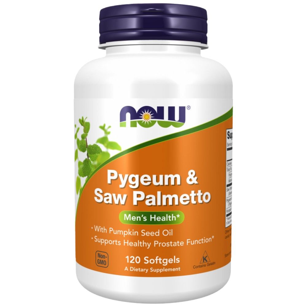 Pygeum a píla palmetto / zdravá prostata - 120 gélových kapsúl