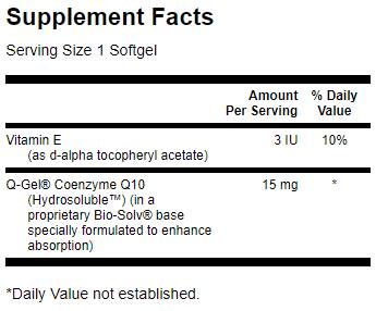 Q-Gel 15 mg 60 gélové kapsuly