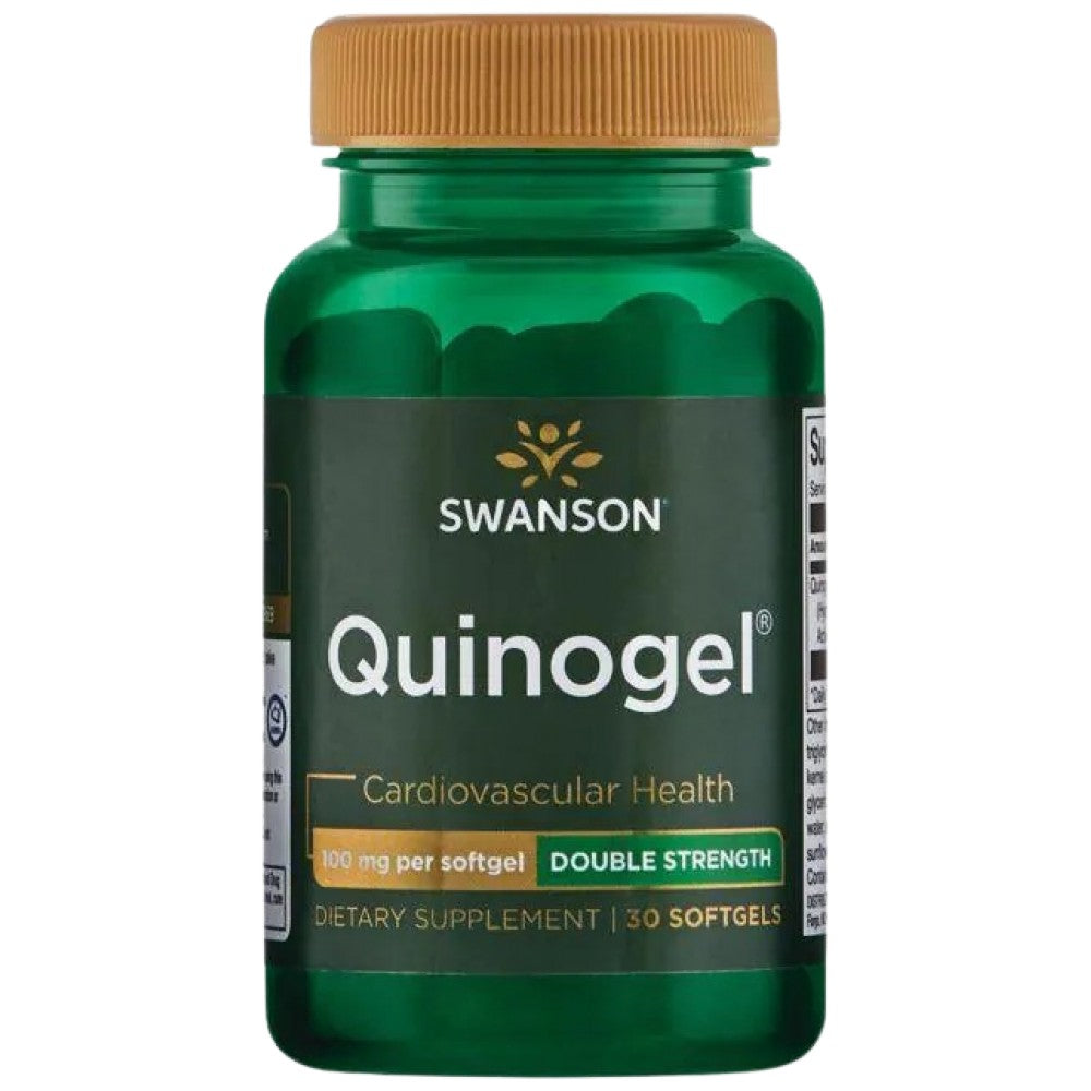 Quinogel 100 mg - dvojitá pevnosť - 30 gélových kapsúl