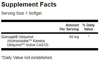 Quinogel - Hydrosoluble ubichinol Coq10 30 gélové kapsuly
