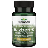 Razberi - K 200 mg | Malinové ketóny s dvojitou pevnosťou - 60 kapsúl