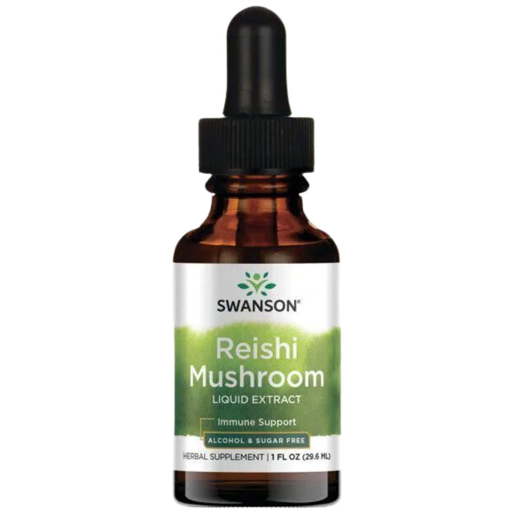 Tekutý extrakt z húb reishi (alkohol-a cukor)- 29,6 ml