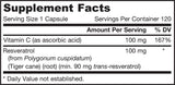 Resveratrol 100 mg - 120 kapsúl