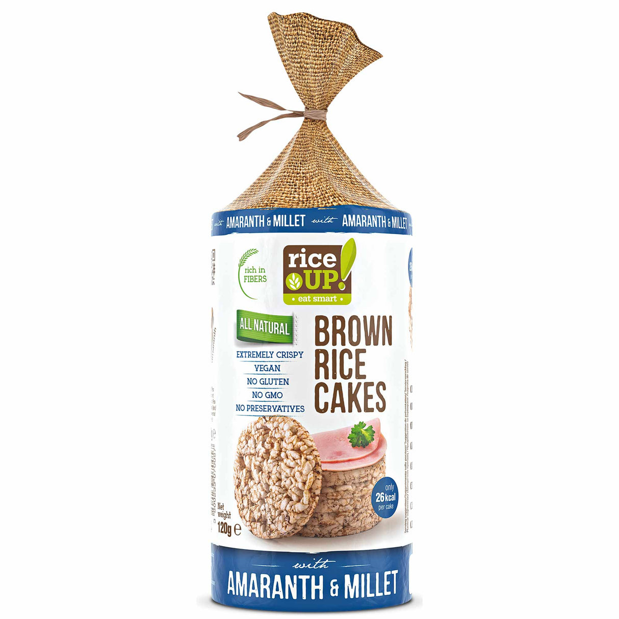 Rice UP! Brown Rice Cakes - 120g