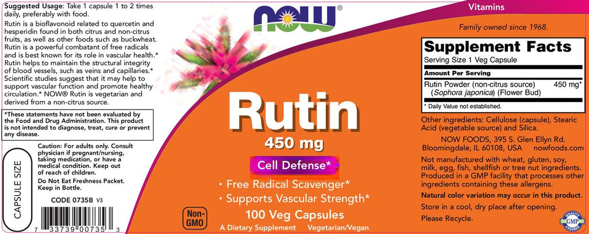 Rutin 450 mg - 100 kapsúl
