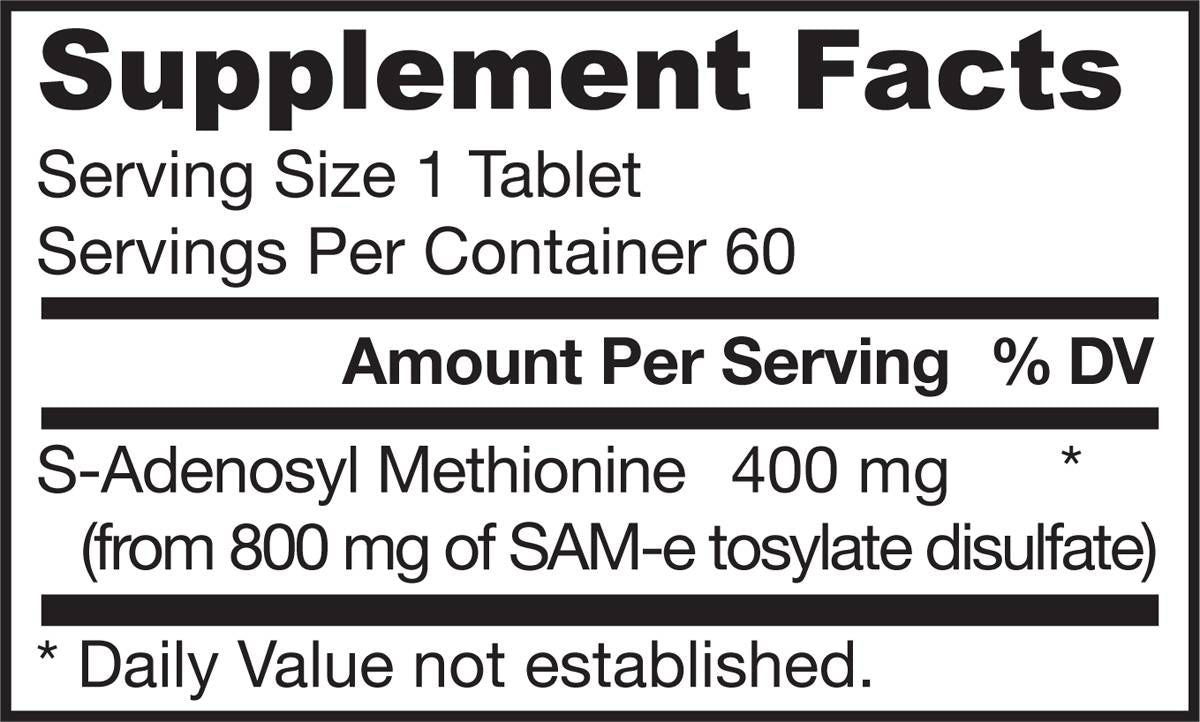 SAM -E 400 mg - 60 tabliet
