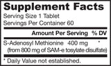 SAM -E 400 mg - 60 tabliet