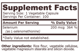 <tc>Pure Nutrition</tc> - SELÉN 200 mcg - 100 rastlinných kapsúl
