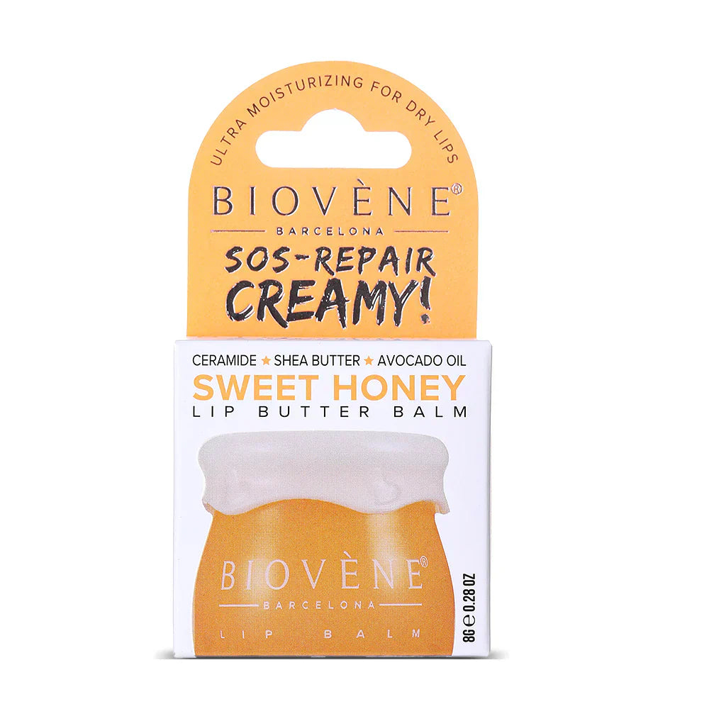 Balzam na pery s medom a ceramidmi - Obnovenie SOS - 8 gramov