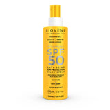 Opaľovací krém na tvár a telo SPF 50 s kyselinou hyalurónovou proti starnutiu - 200 ml