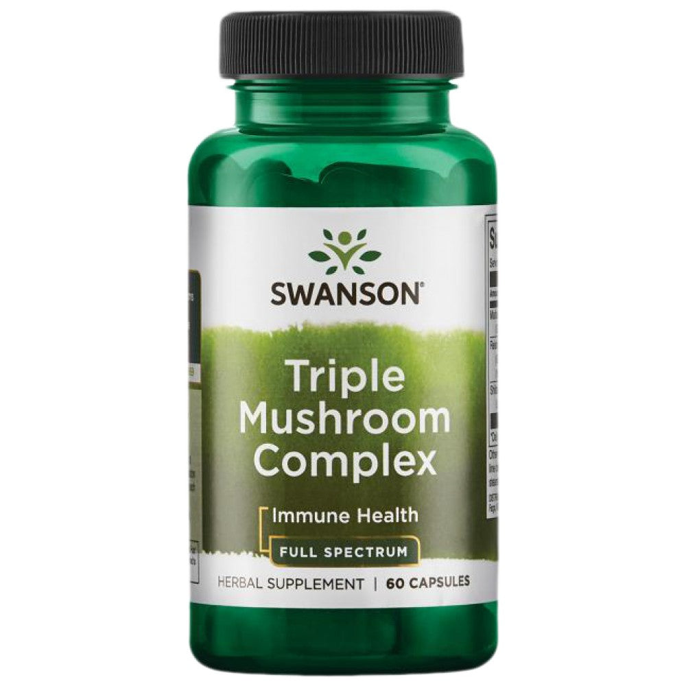 Triple Mushroom komplex 600 mg - 60 kapsúl