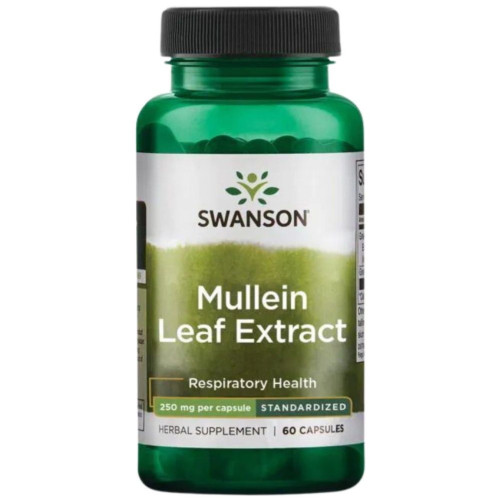 Mulleínový list s plným spektrom 500 mg - 60 kapsúl