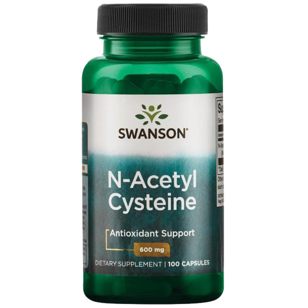 NAC N-acetyl cysteín 600 mg 100 kapsúl