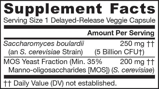 Saccharomyces Boulardii + MOS - 90 kapsúl