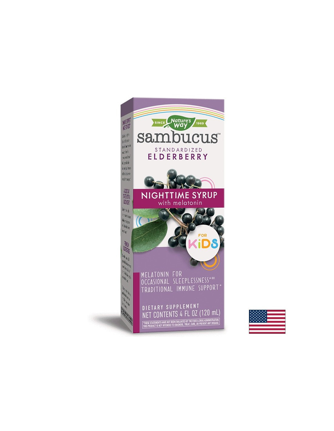 Sambucus for Kids Night Time sirup 120 ml - 120 ml