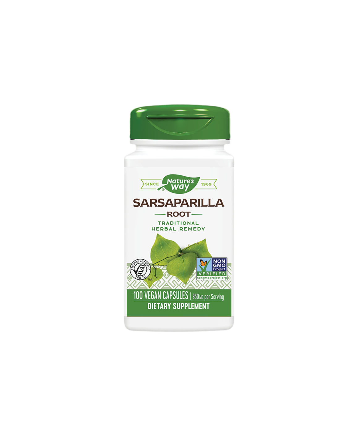 Sarsaparilla Root 425 mg - 100 kapsúl