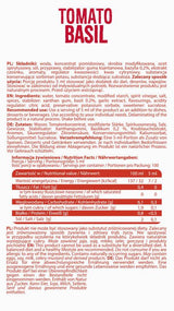 Nulová kalória omáčka Paradajková bazalka - 500 ml