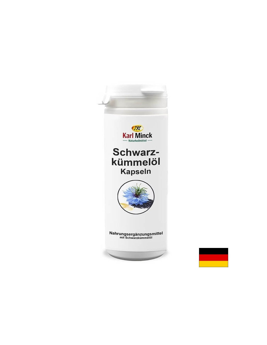 Schwarzkümmelöl - Olej z čiernej rasce 500 mg, 100 toboliek <tc>Karl Minck</tc>